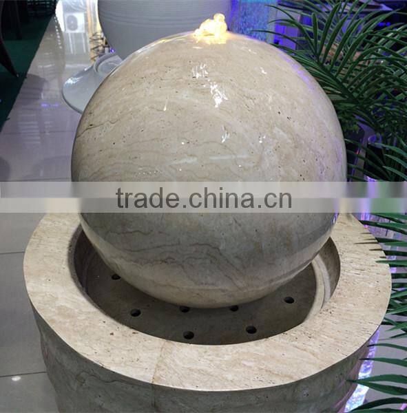 Decorative resin outdoor water fountains and artificial waterfalls
