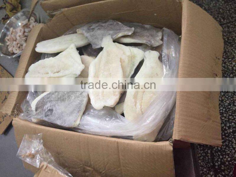 Frozen moonfish fillets