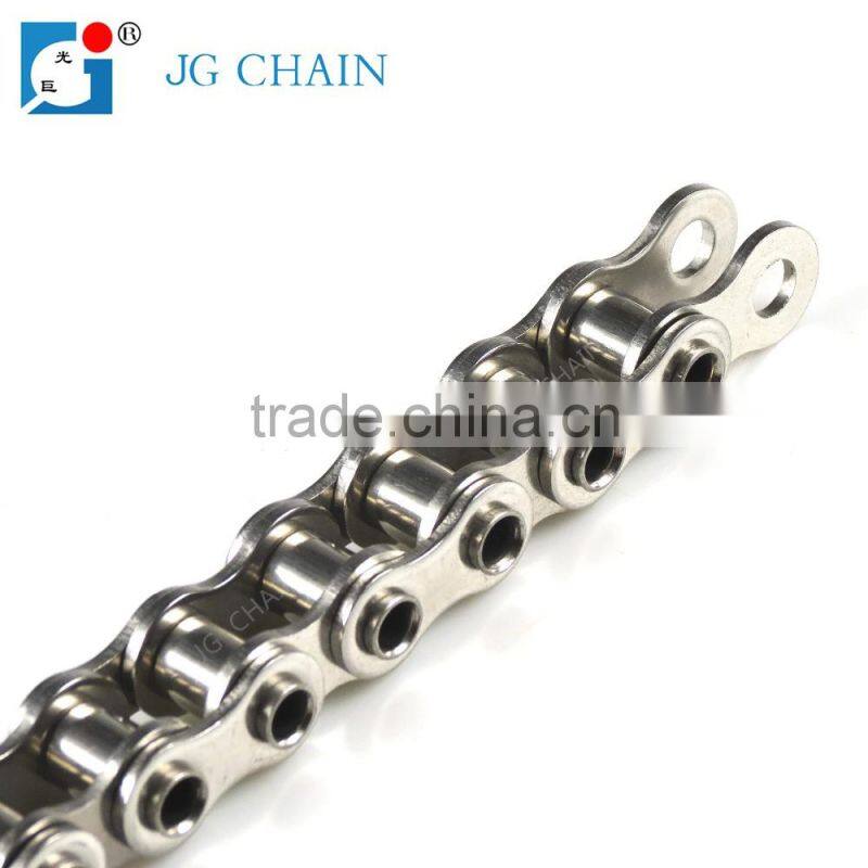 Standard industrial transmission roller chain 304 stainless steel hollow pin chains
