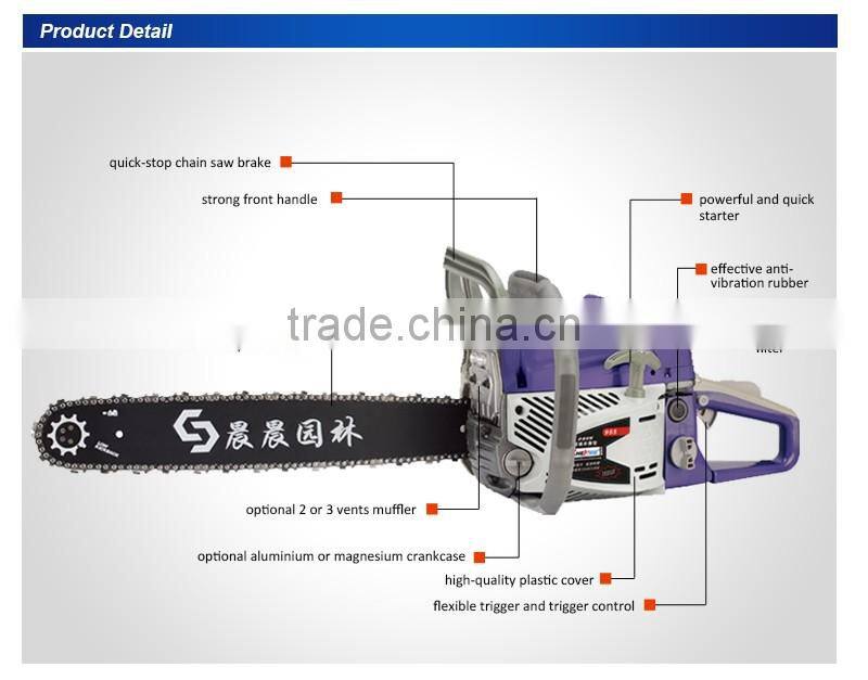 5800 Gasoline chain saw CE/GS/TUV OREGON CHAIN