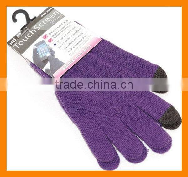 Touch Sensitive Gloves with Dot Palm