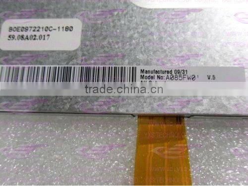 New and original 8.5inch AU 26pin LCD A085FW01 V.5