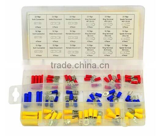 76 pcs spade terminal assortment/ Hardware sets