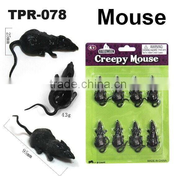 Soft Plastic Creepy Mouse Toys