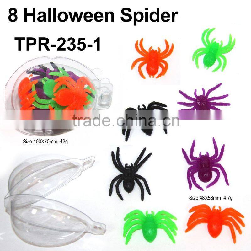 Soft Plastic TPR Stretchy Flying Spider Toys
