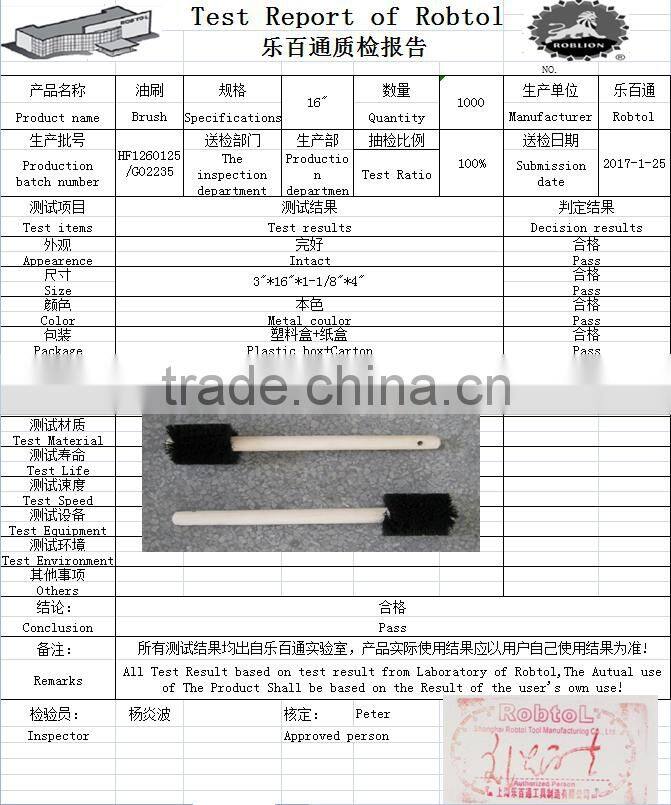 3 "*16" Paint Brush Dope Bristle Filaments Oil Acrylic Watercolor Nylon Art