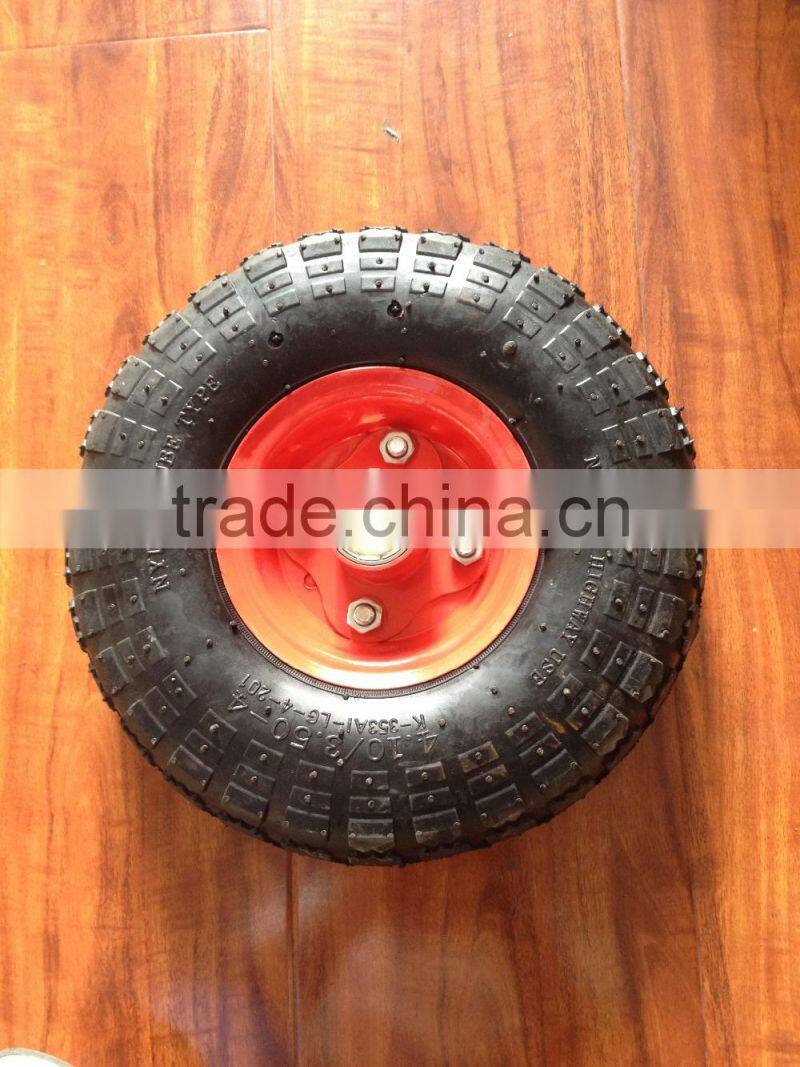 3.50-8 4.00-8 red plastic rime air wheel
