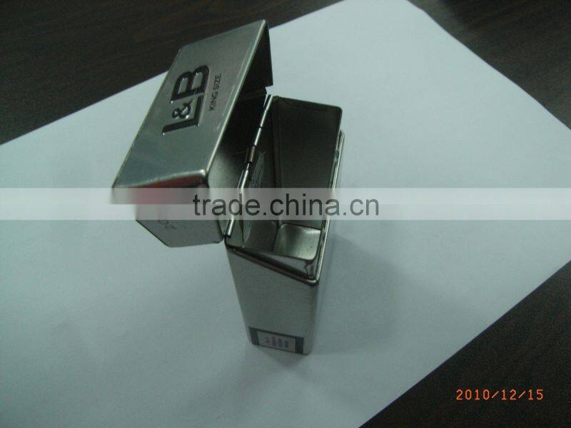 Cigarette tin box