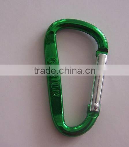 D shape zinc alloy snap hook