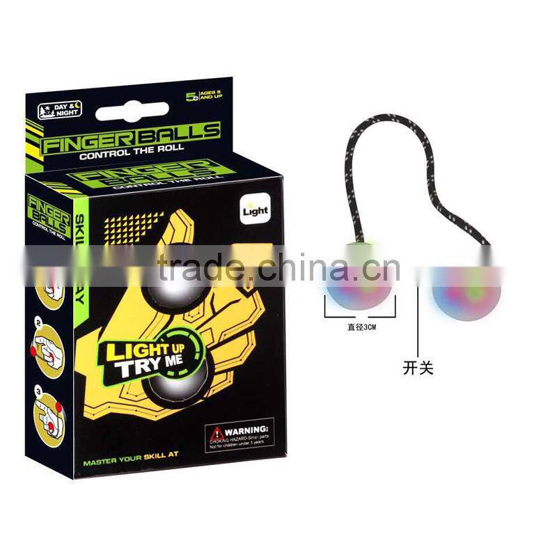 2017 New Arrival Finger yoyo Roll Ball Thumb Chucks Fidget Toys yoyo Thumb Chucks