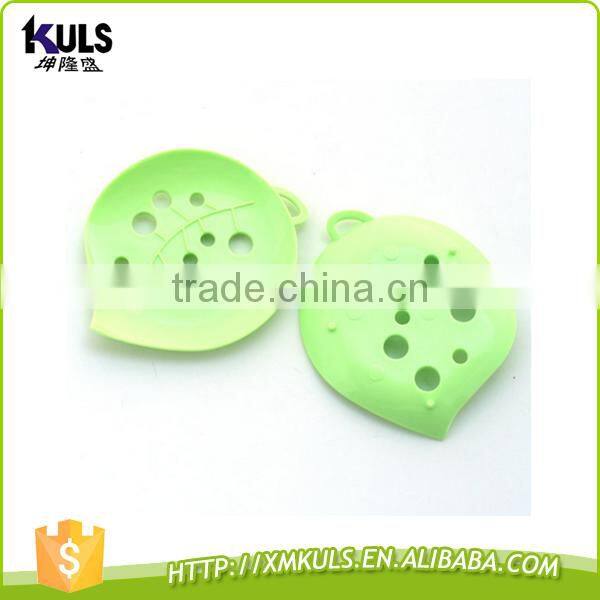 Wholesale Fancy plastic soap box leaves plastic soap dish