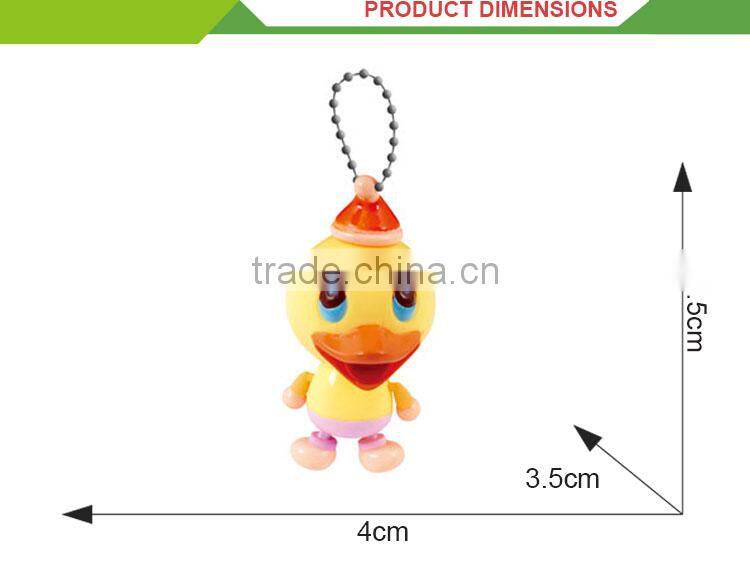Cheap small animal plastic cartoon pull string toy mechanism