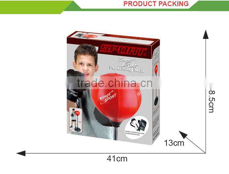 Hot selling kids indoor sport set game machine toy boxing ring