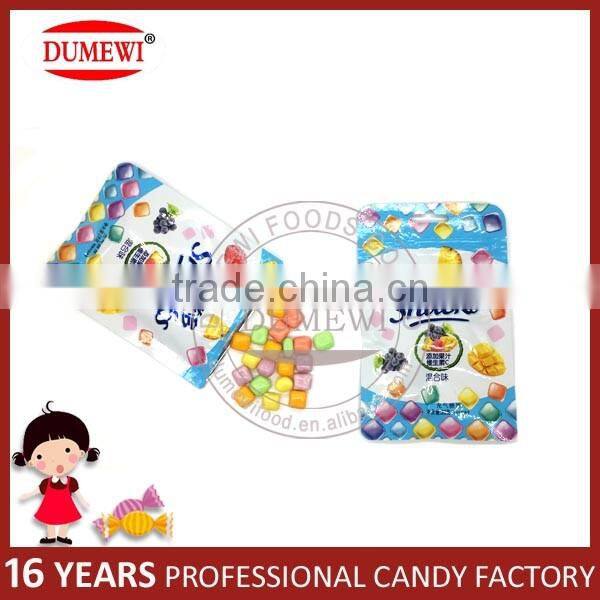 HALAL Crispy Mixed Fruit Juice Soft Candy Chewy Candy