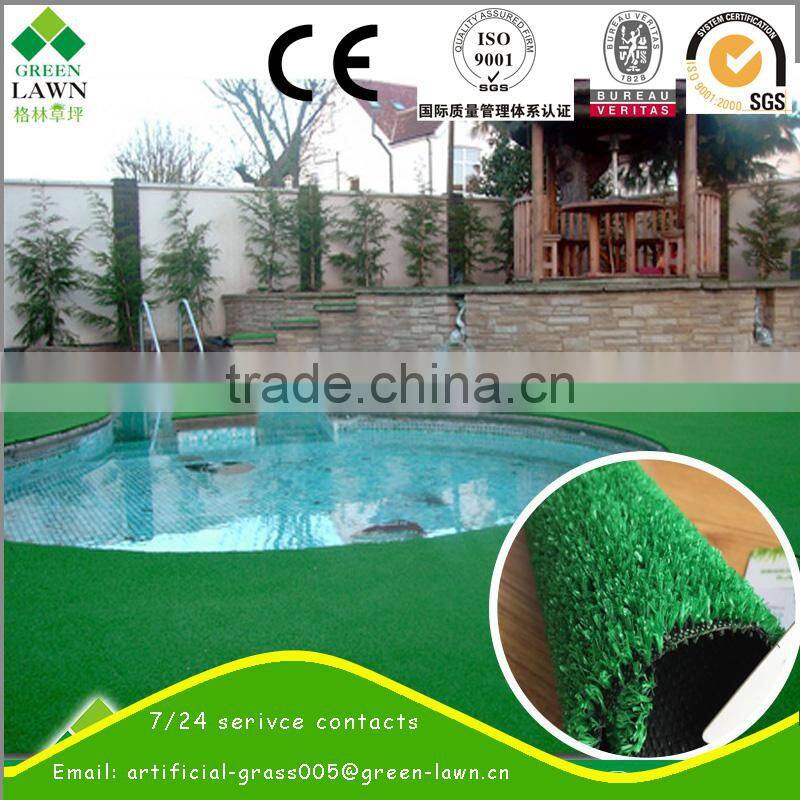 Hot sale short synthetic lawn artificial grass for landscaping