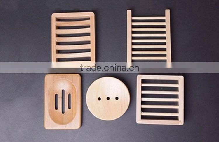 Hote sale creative cute bamboo soap box