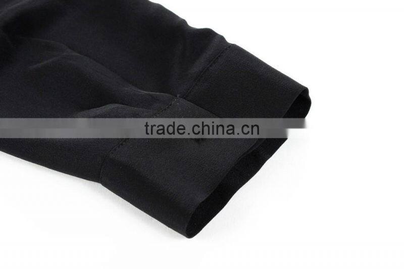 silk cotton woman fashion tops ladies office white shirts