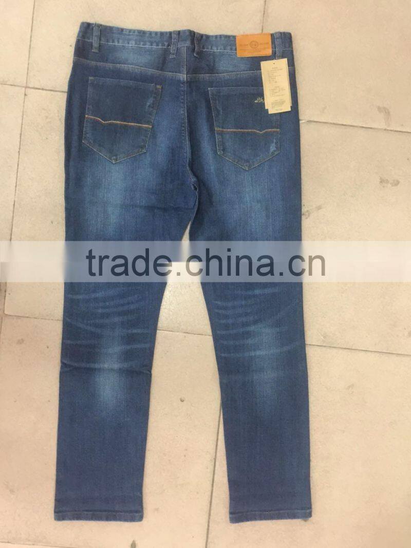 GZY Custom Straight Jeans Men Durable Stock 2017