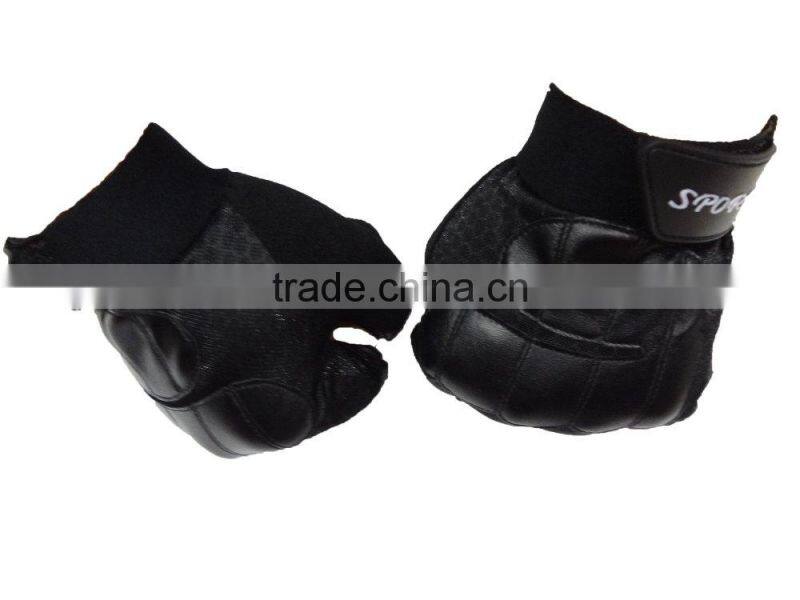 GZY 2015 high quality wholesale half finger weight gloves