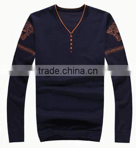 GZY Men top quality casual skinny christmas sweater wholesale