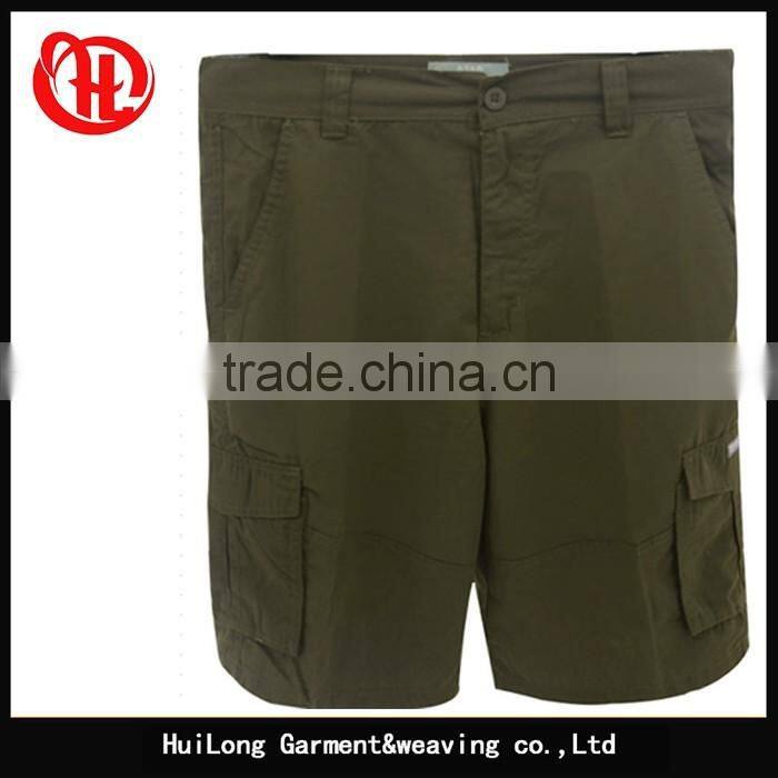 bulk wholesale cargo short pants T/C canvas mens washed shorts