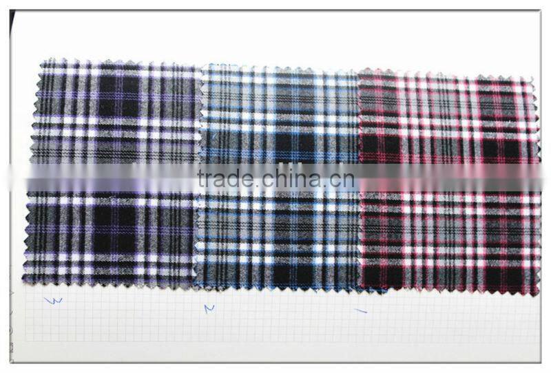 Yarn Dyed One Side Brushing Heavy Shirt fabric for Winter /Fleece fabric