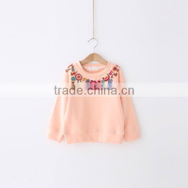 girls fashion shirts embroidery pullover designs sweater