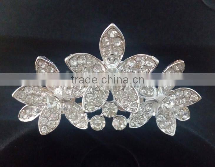 Zinc alloy Hair Accessories new design wedding hair hands decorative bridal headband for wedding party