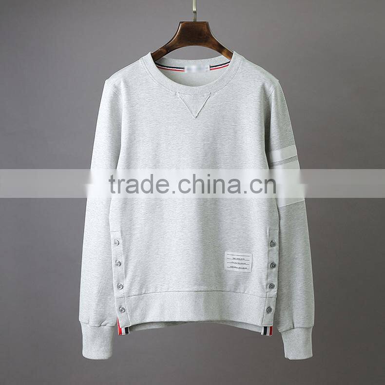 fashion blank grey women wholesale boutique clothing crewneck sweatshirt
