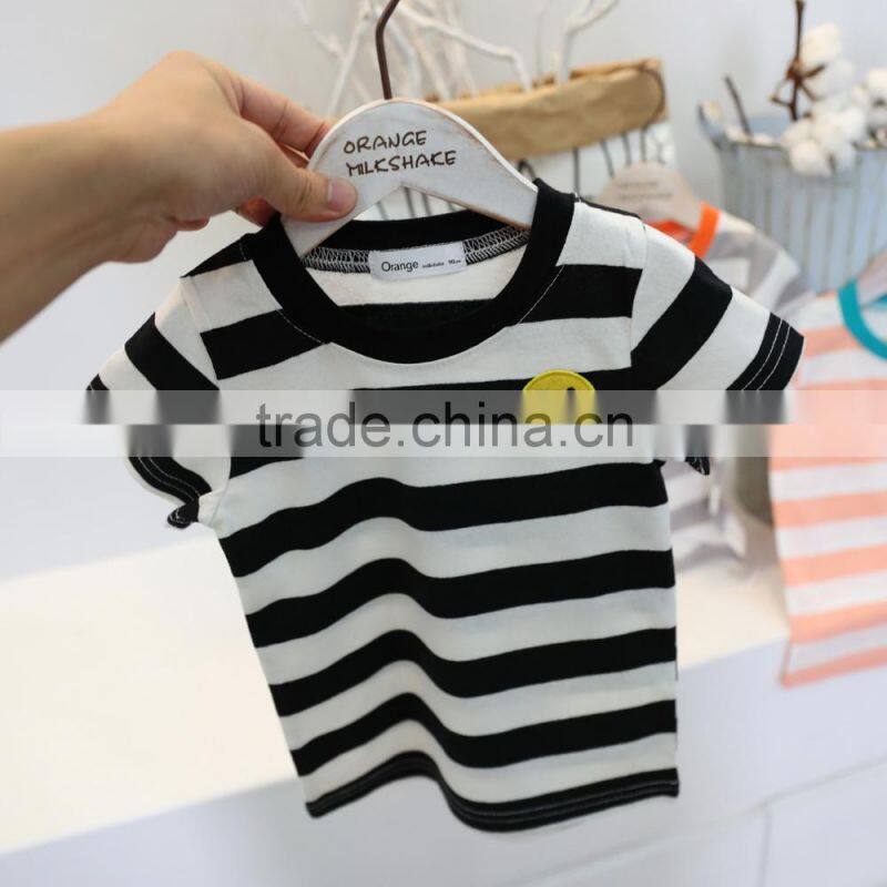 Hot sells 100%Cotton Kids T Shirts children's wear wholesale children's boutique clothing