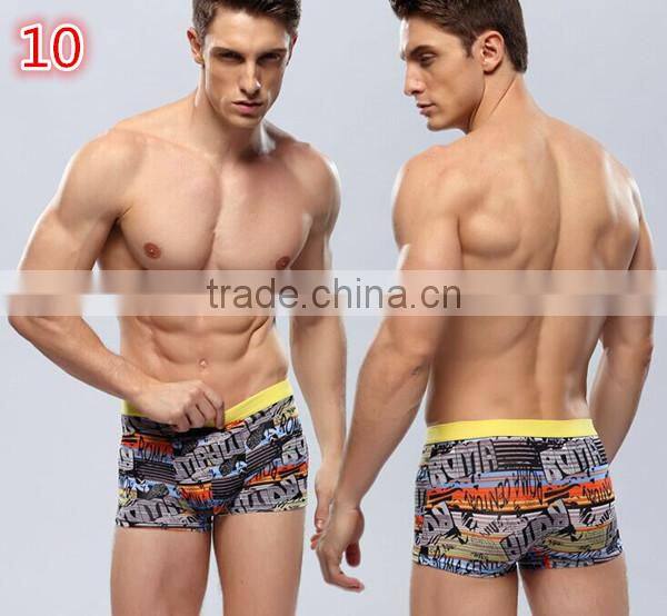 Hot sale new design many colors for choice boxer briefs alibaba suppliers men pringting underwear