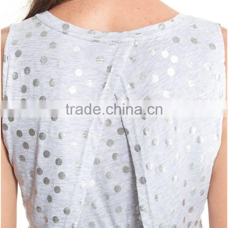 Wear Maternity Clothes Polka Dot Dress With Simple Ruffle Design And Breathable And Soft