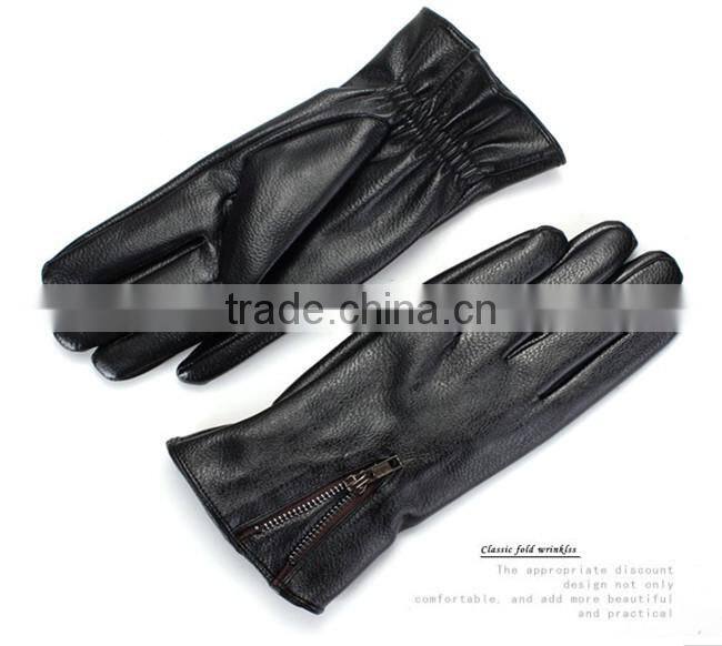 sheep leather gloves man golves