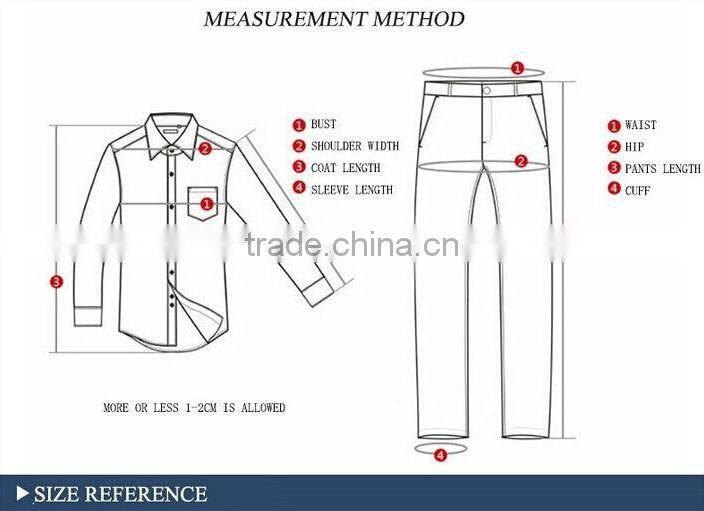 Juqian Design High Quality Work Wear Mens Security Guard Uniform Pants /OEM Security Guard Uniforms