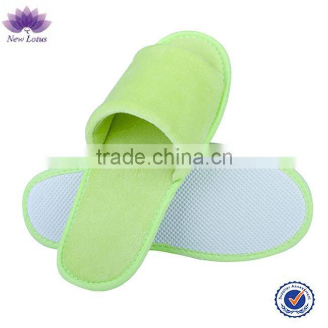 Disposable hotel velour slipper