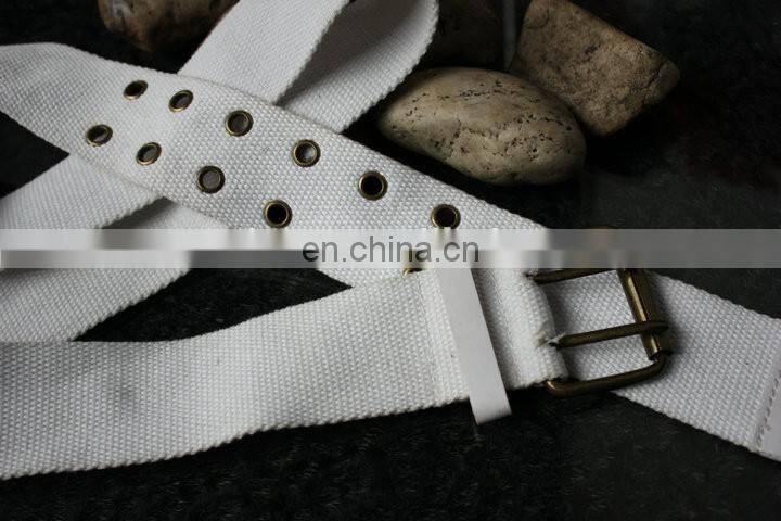 2015 Cheap Polyester Cnavas Fabric Belts Wholesale