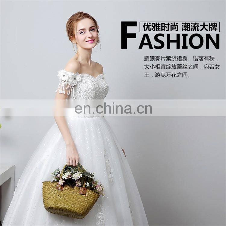 HS1603 Cheap High quality Cute Wedding Dress Bridal 2016