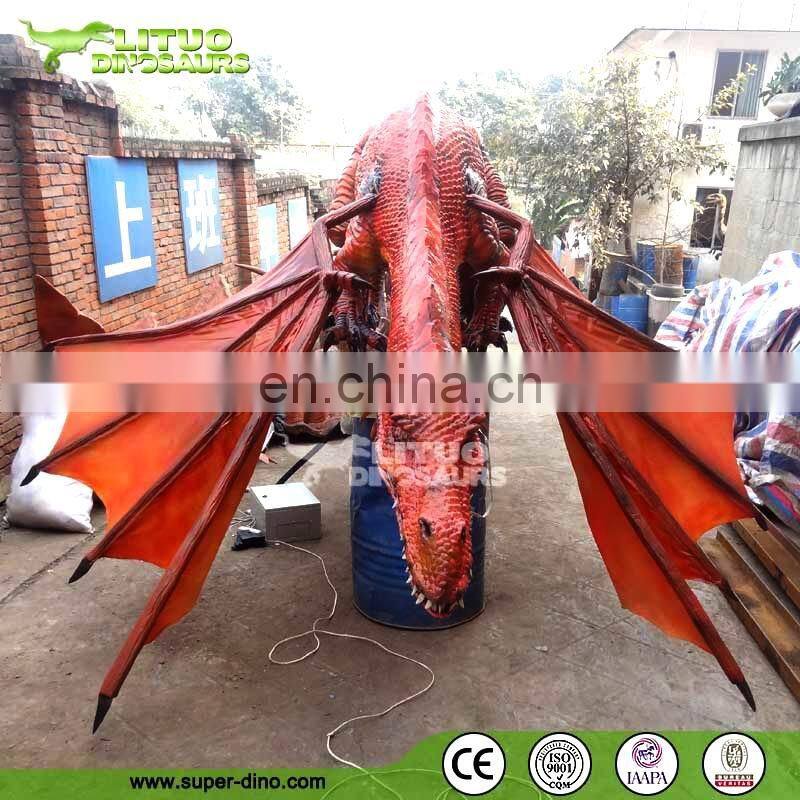 Life Size Robotic Dragon Model