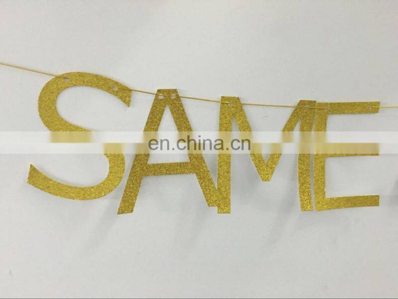 bachelorette party bridal shower glitter paper hen party same penis forever banner