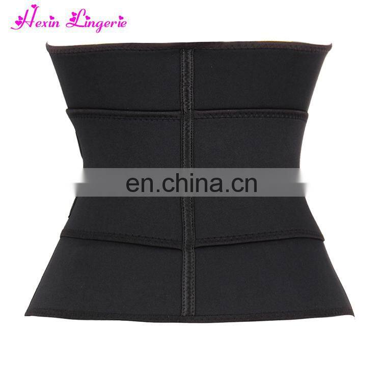 Wholesale Oem Women Slimming 6 Steel Bone Latex Trainer Cincher Neoprene Waist Trimmer
