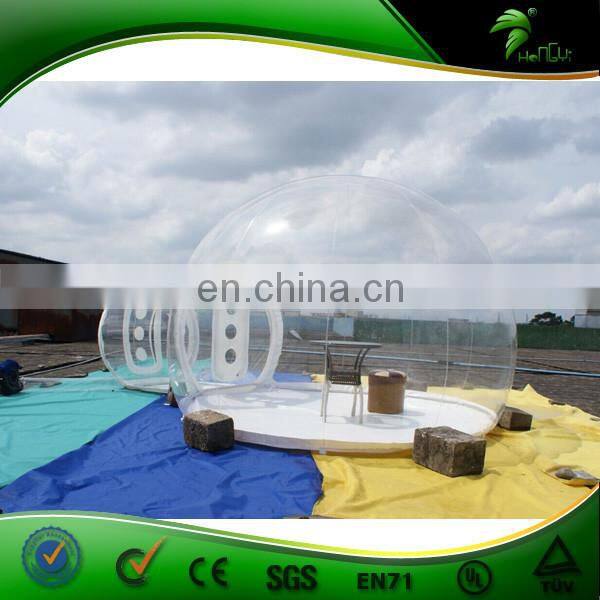2016 Outdoor Camping Inflatable Clear Tent, Igloo Inflatable Lawn Tent, PVC Bubble Tent For Sale