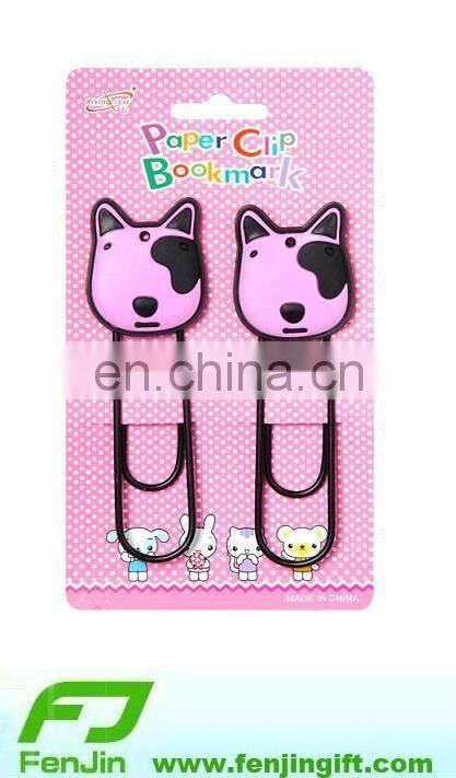 Pvc car shape bookmark