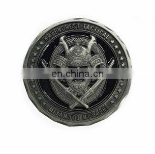 Promotion hot sale euro style souvenir soft enamel 3D logo metal coin