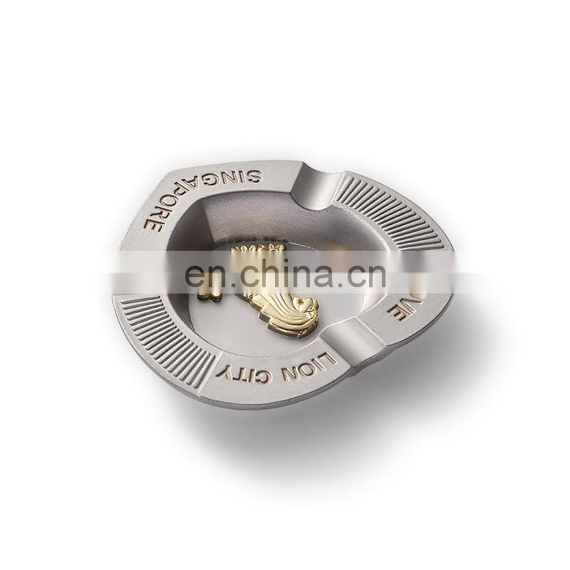 Double-wall Mirror Polished stainless steel cigarette accessory/ashtray