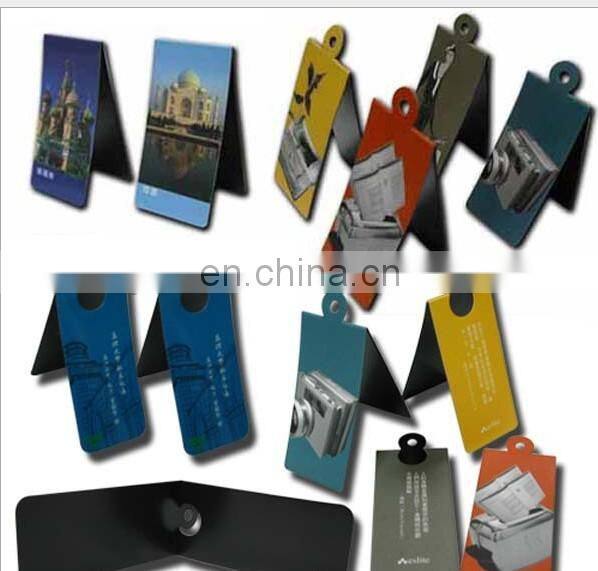 Heart shaped magnetic bookmark