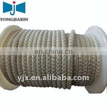 White nylon braided ropes 6mm