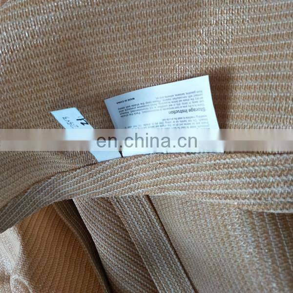 High quality HDPE car parking shade cloth