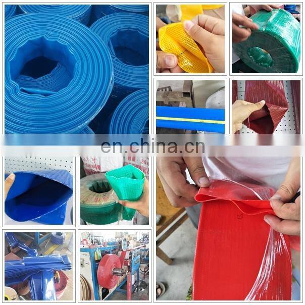Good quality new 8 inch pvc irrigation layflat water hose