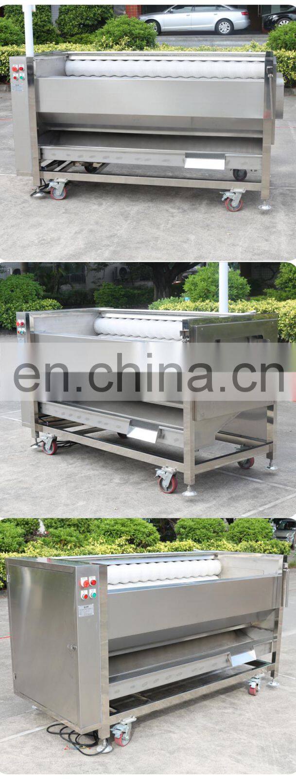 commercial potato peeler machine ginger washing and peeling machine root vegetable peeler and washer machine
