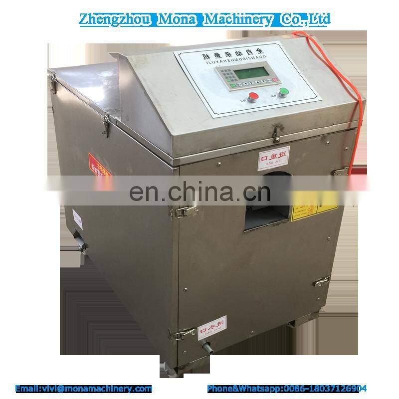 CE ISO certification stainless steel fish cleaning machine/fish killing machine